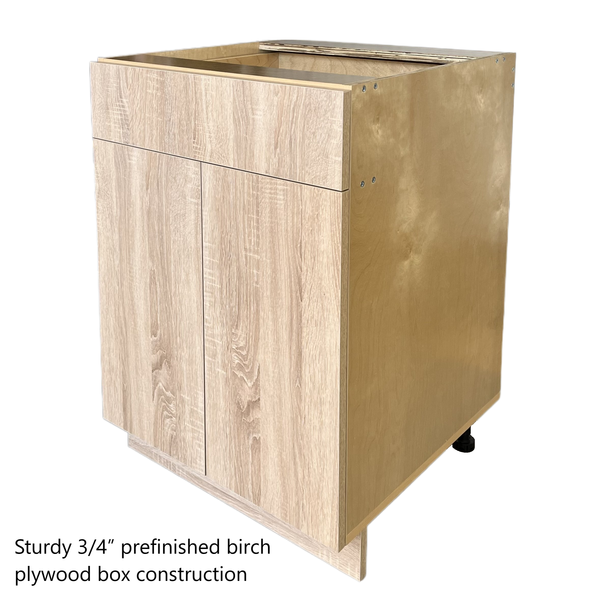 One Drawer Base Kitchen Cabinet 24"/27"/30"/33"/36" Wide.
