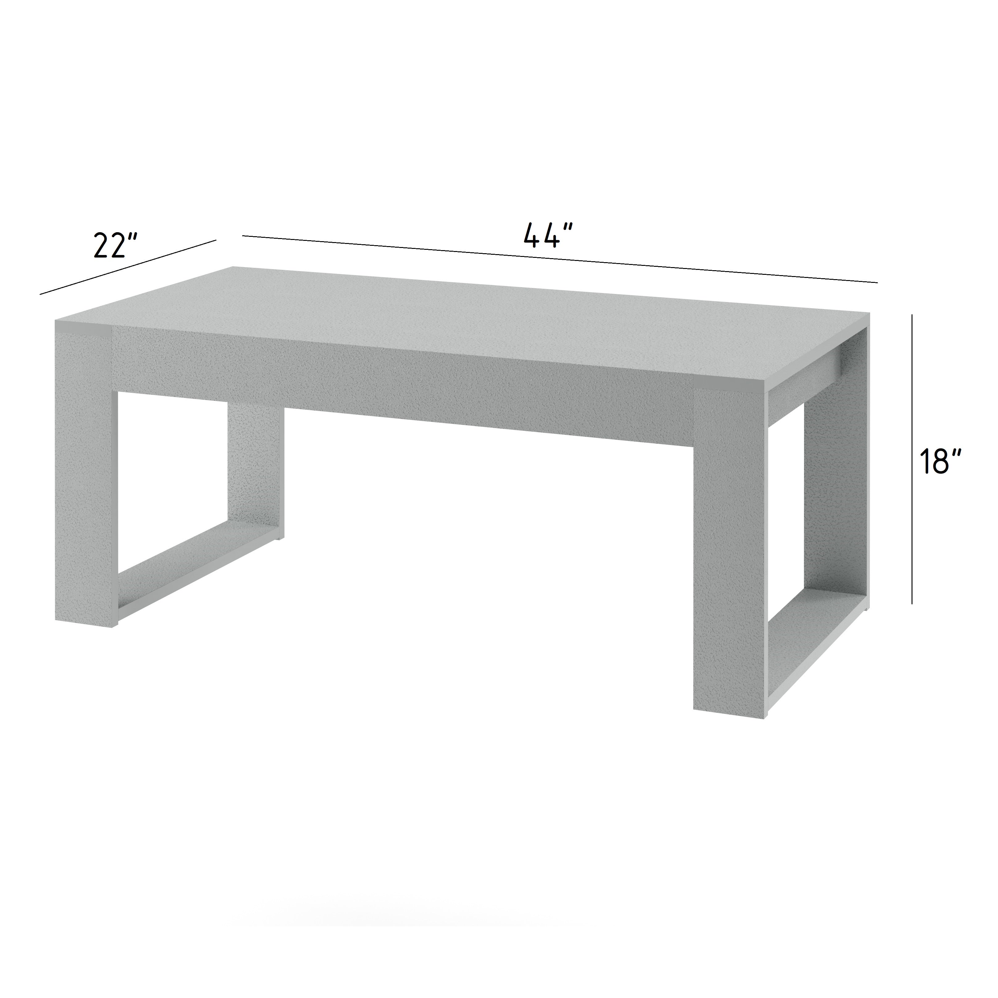 Coffee Table 44 in. W- 22 in. D-18 in. H