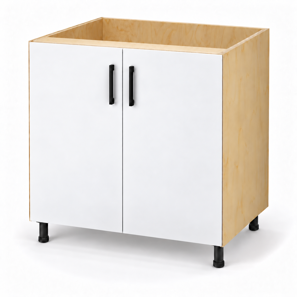 Garage Full Height Door Base Cabinet 30"/36"Wide, Birch Plywood Box