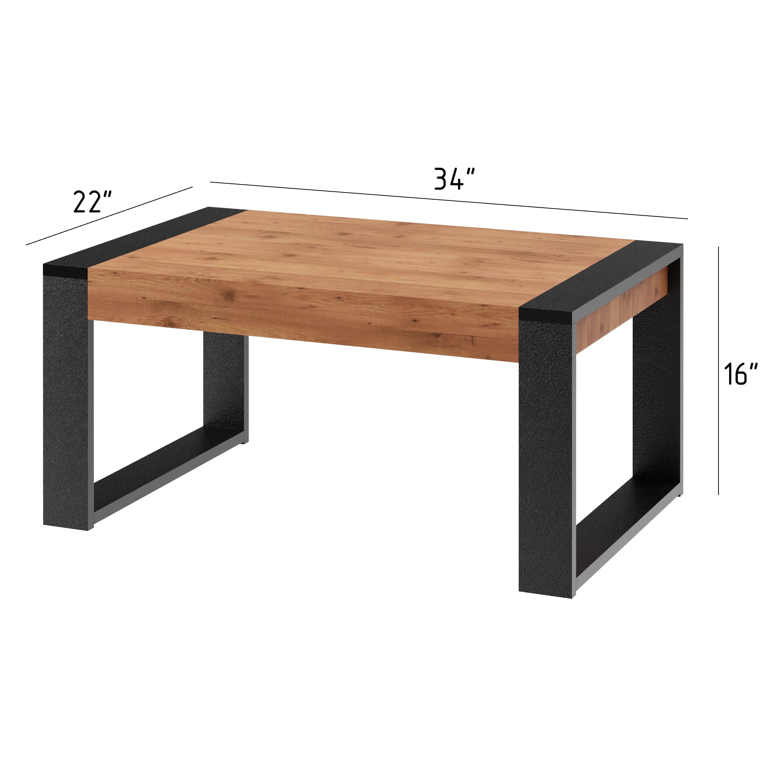 Coffee Table 34 in. W- 22 in. D-16 in. H