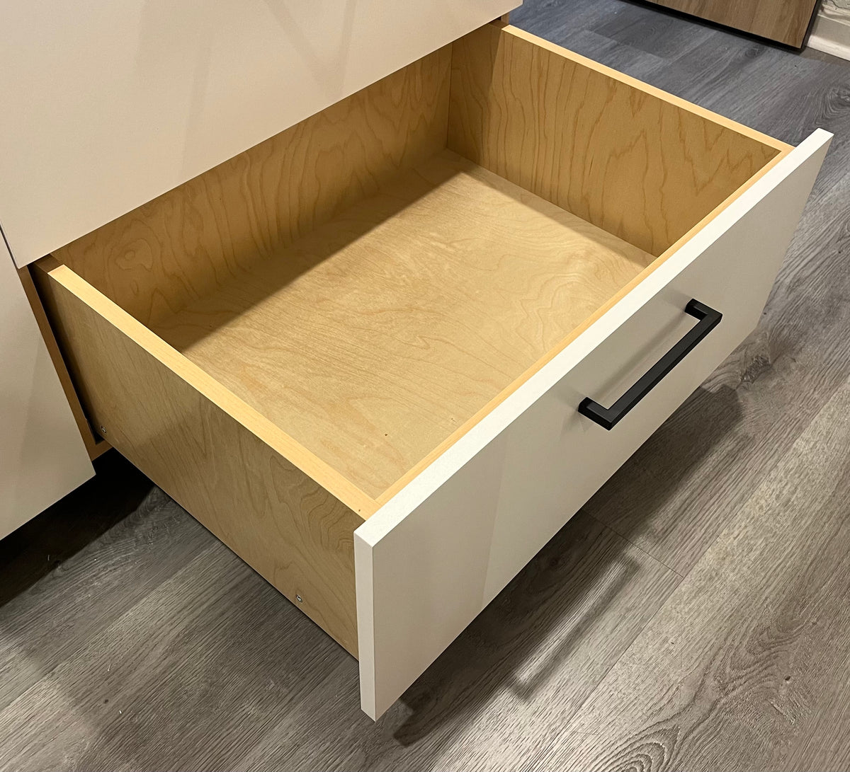 Garage3 Drawer Base Cabinet 30"/36"Wide, Birch Plywood Box