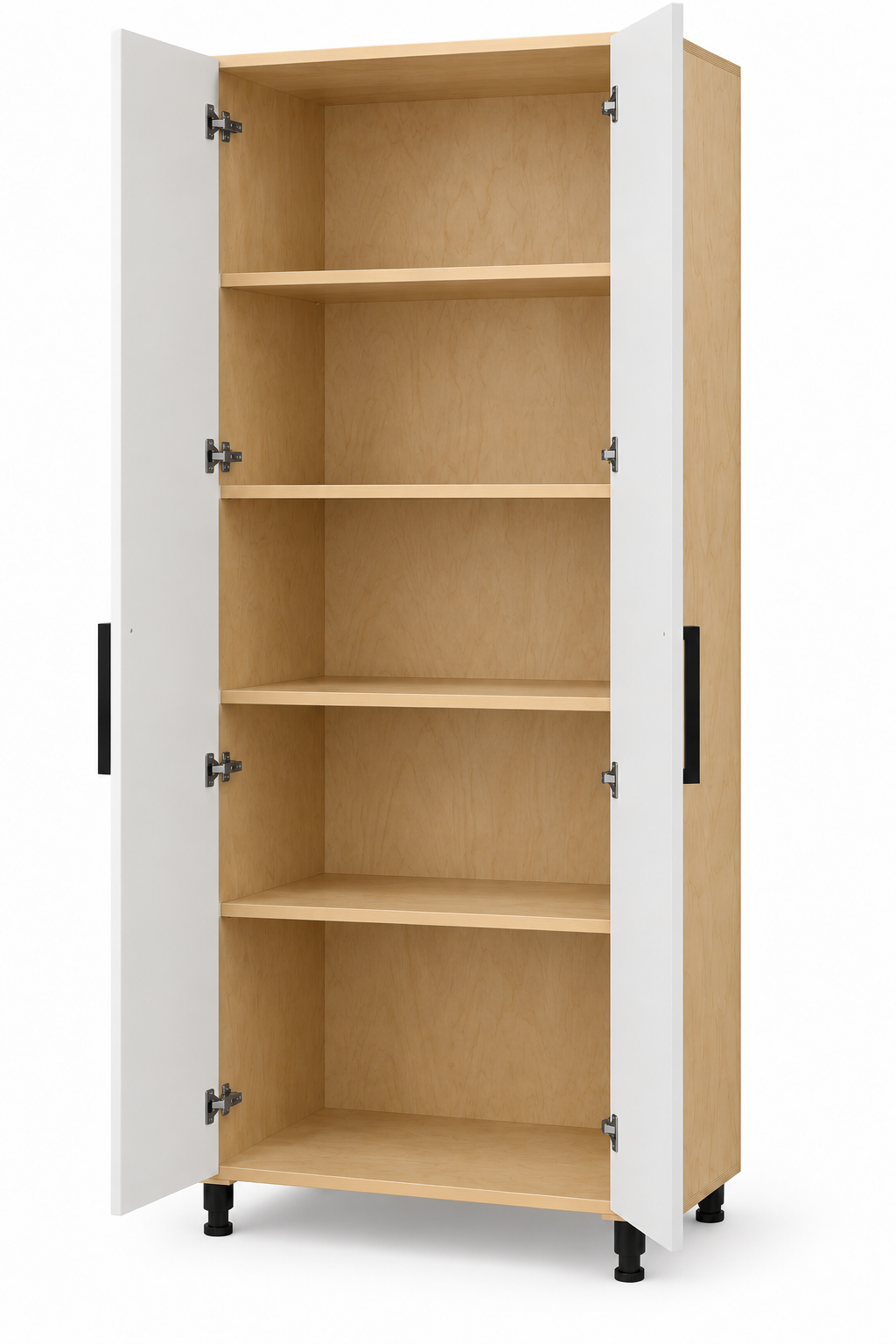 Garage Cabinet 30"/36" Wide Tall, Birch Plywood Box