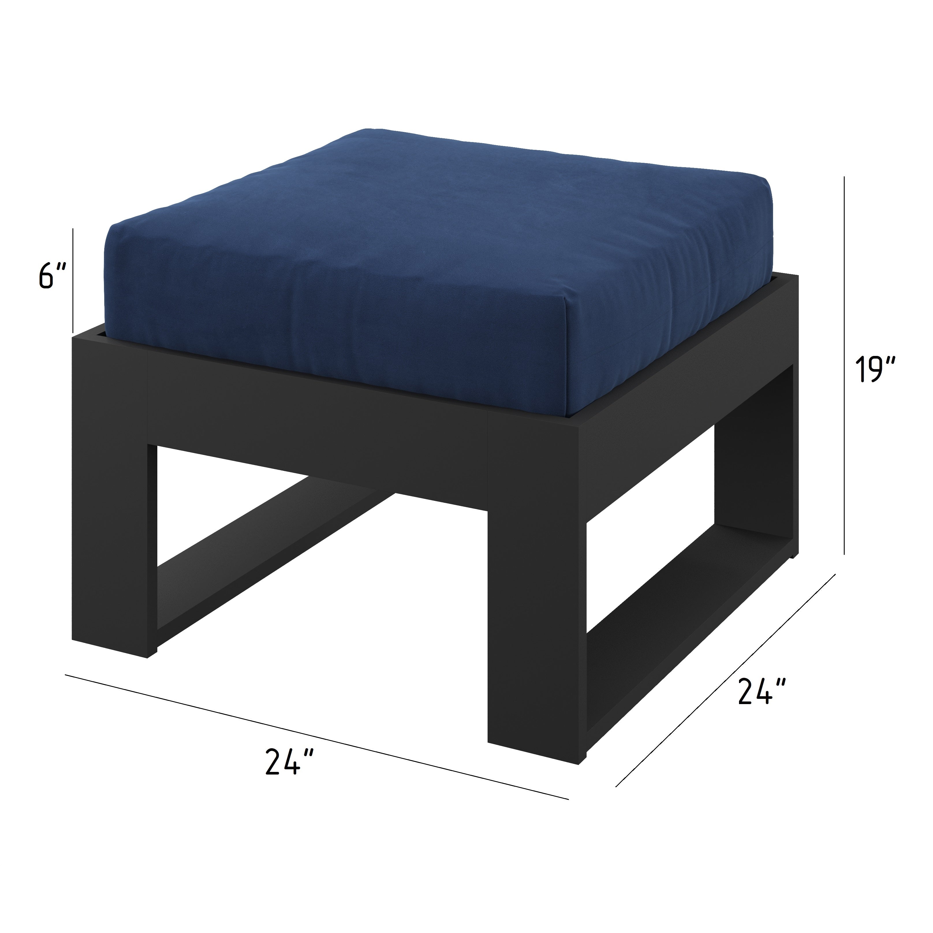 Outdoor Modular Ottoman