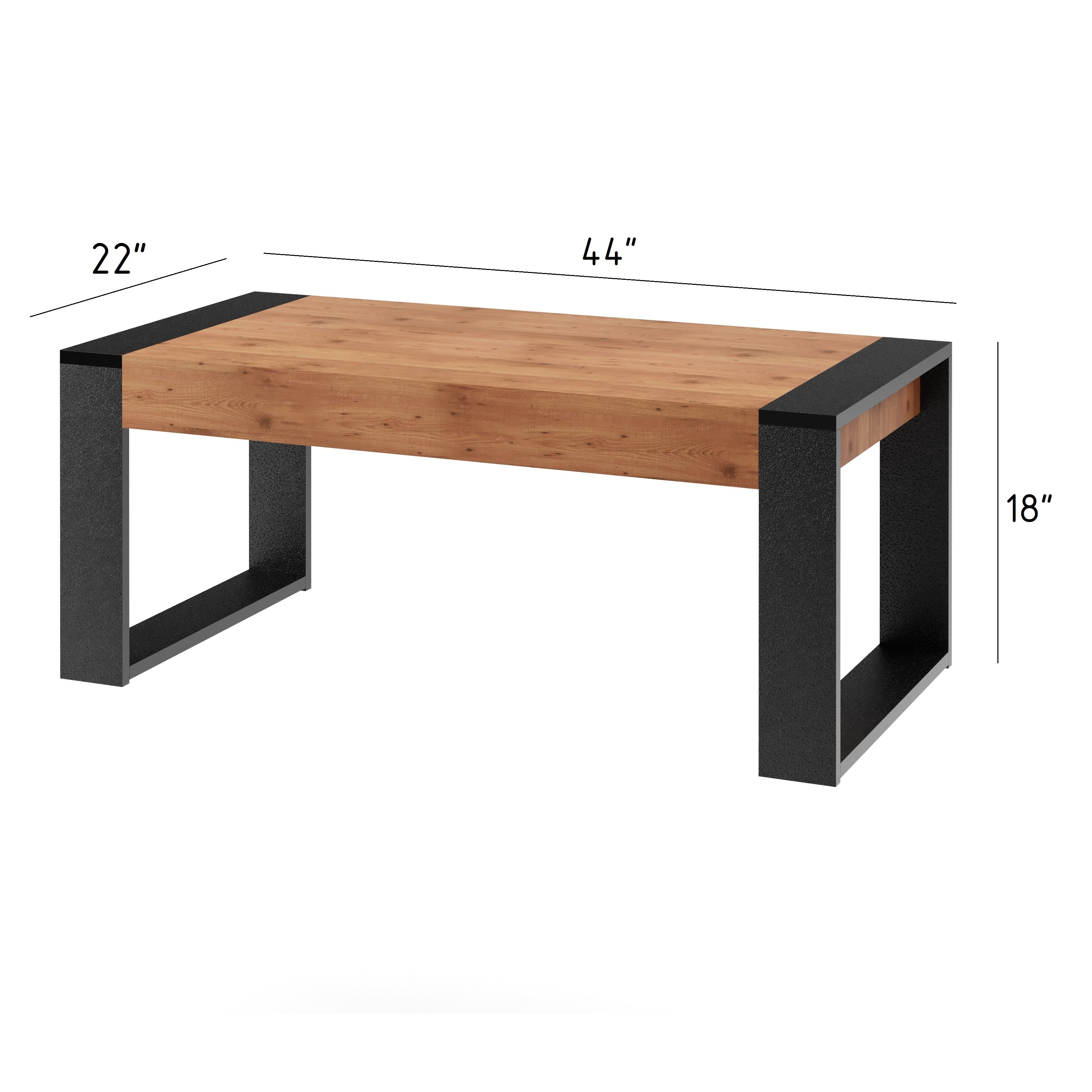 Coffee Table 44 in. W- 22 in. D-18 in. H