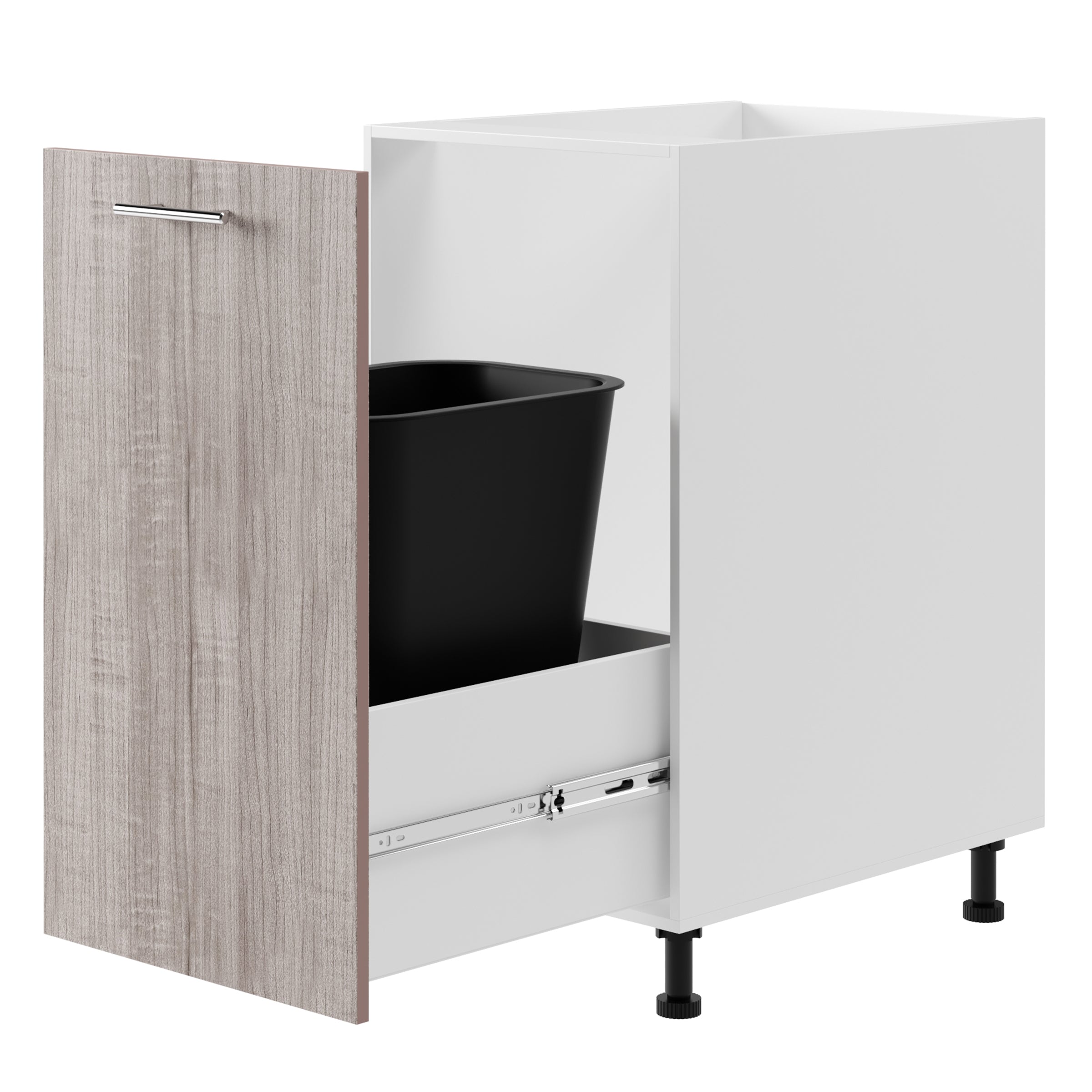 Base Kitchen Cabinet Trash Can 18 in. W x 24 in. D x 34.5 in. H