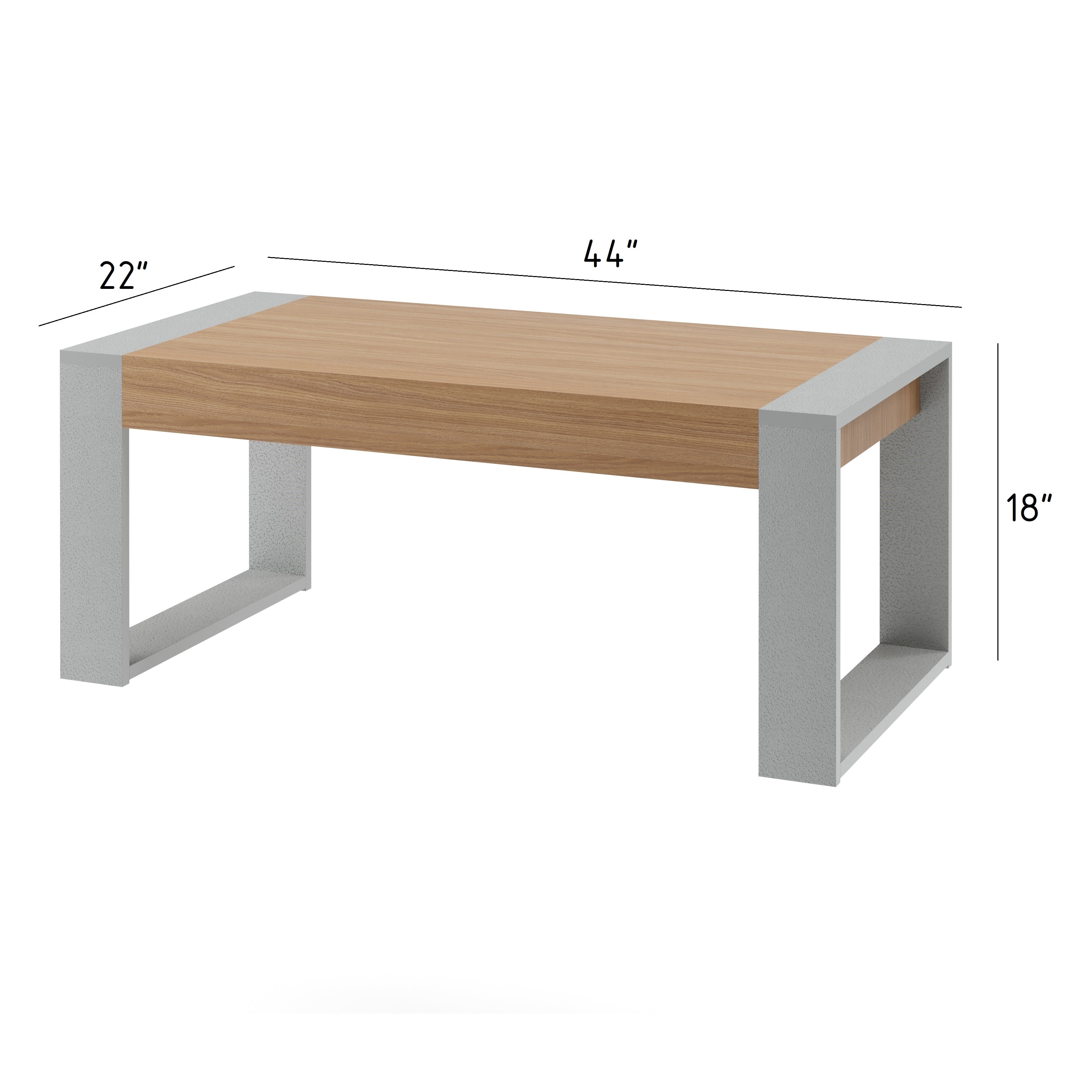 Coffee Table 44 in. W- 22 in. D-18 in. H