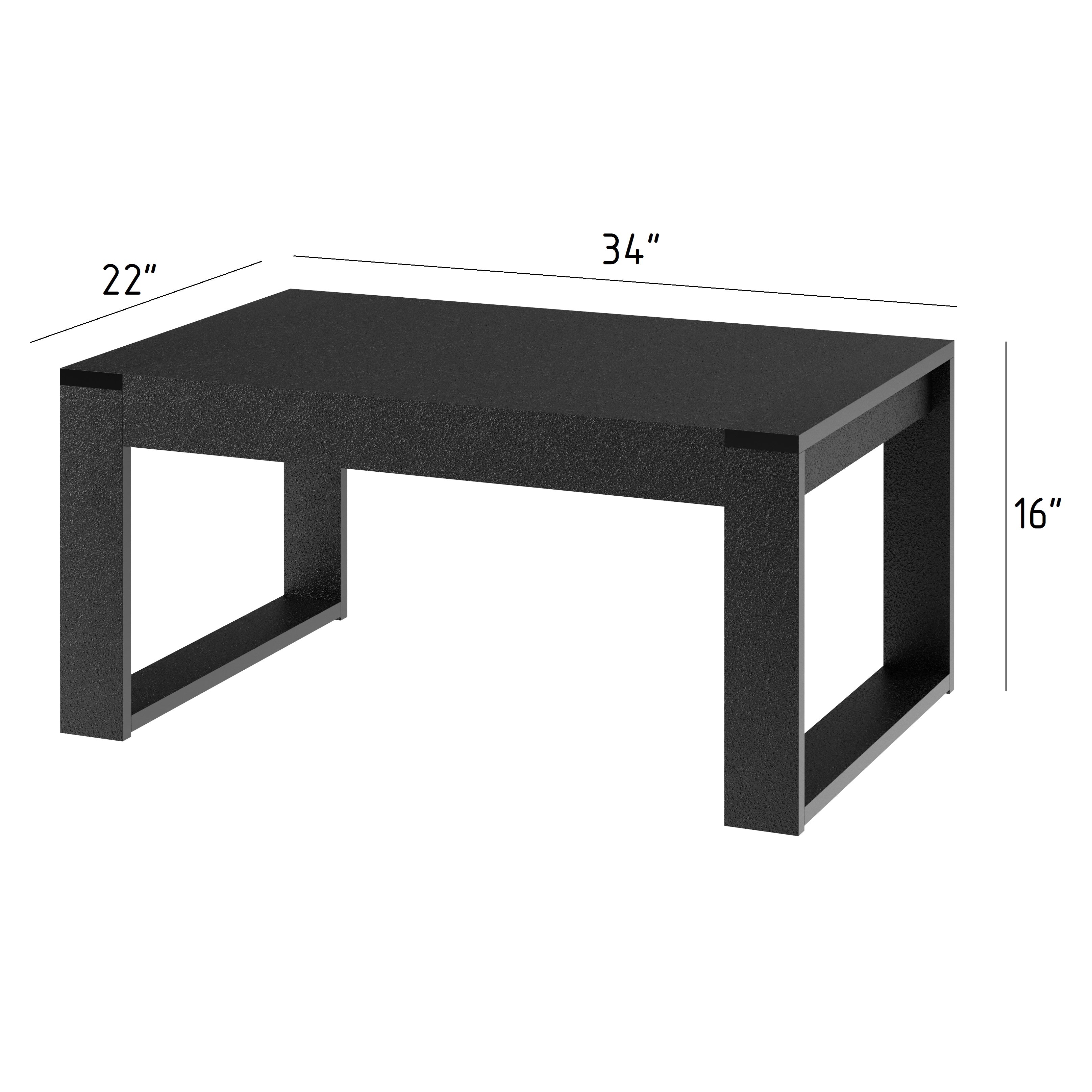 Coffee Table 34 in. W- 22 in. D-16 in. H