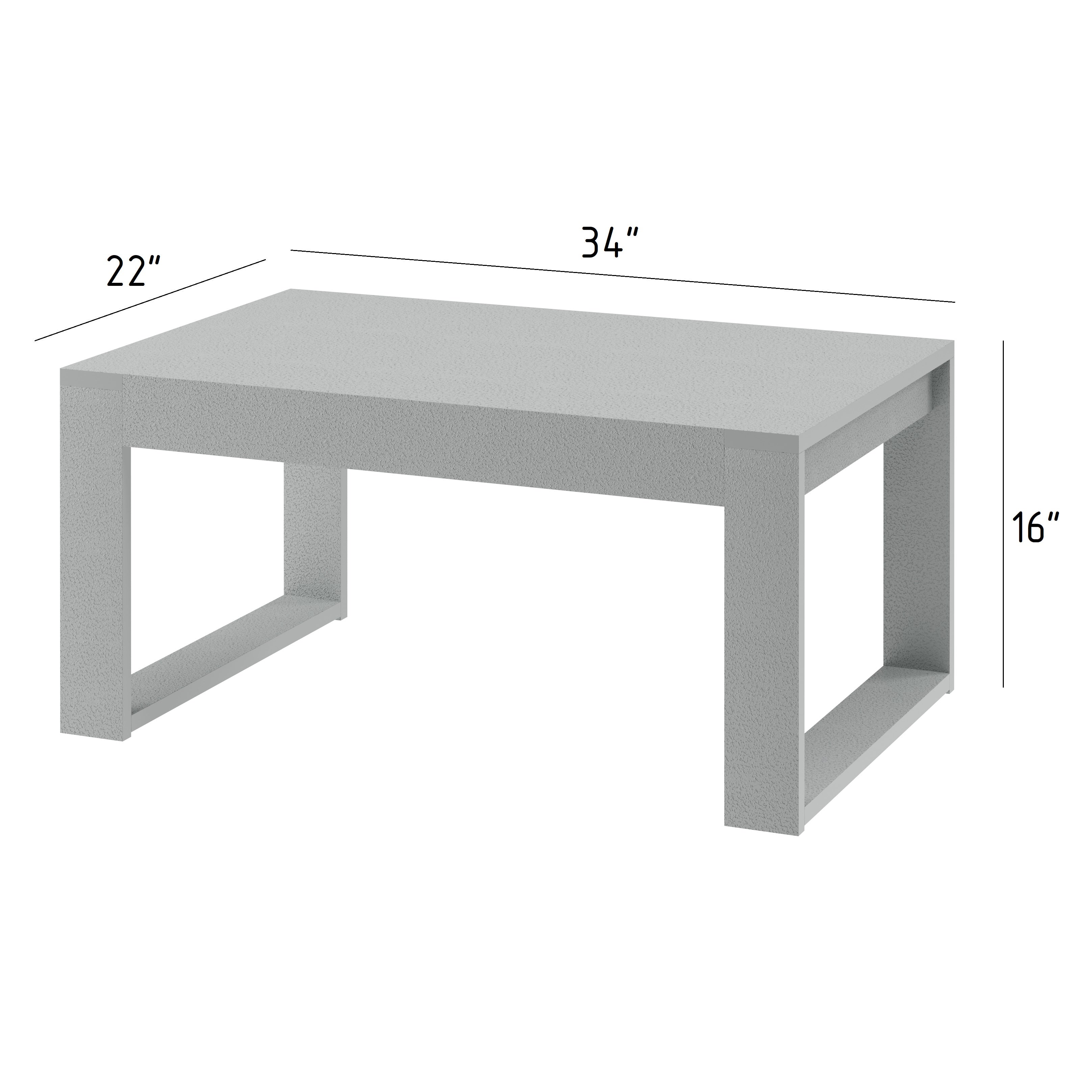 Coffee Table 34 in. W- 22 in. D-16 in. H