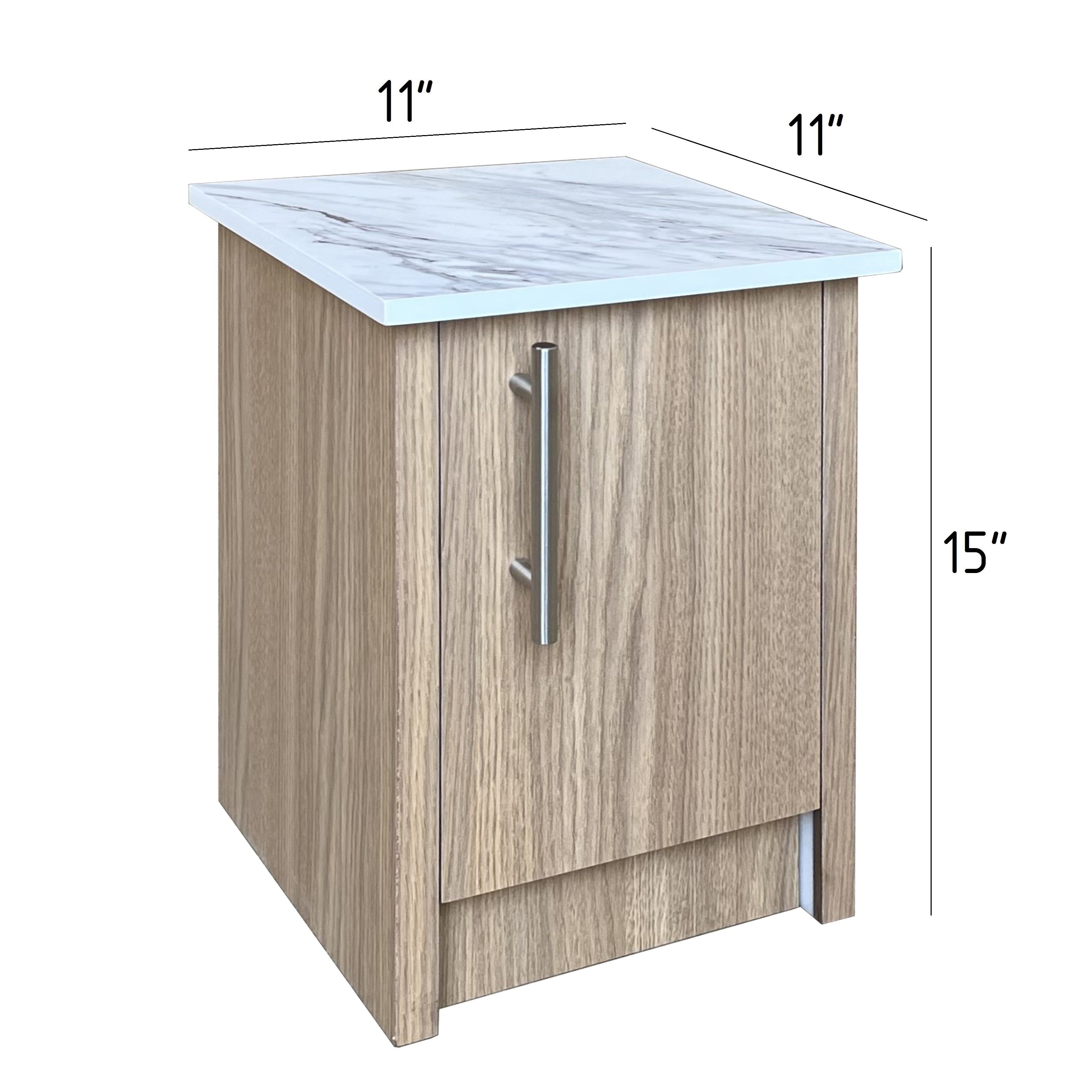 Waterproof, Weather Resistant Small Sample Kitchen Cabinet 11 in. W, 11 in. D, 15 in. H.