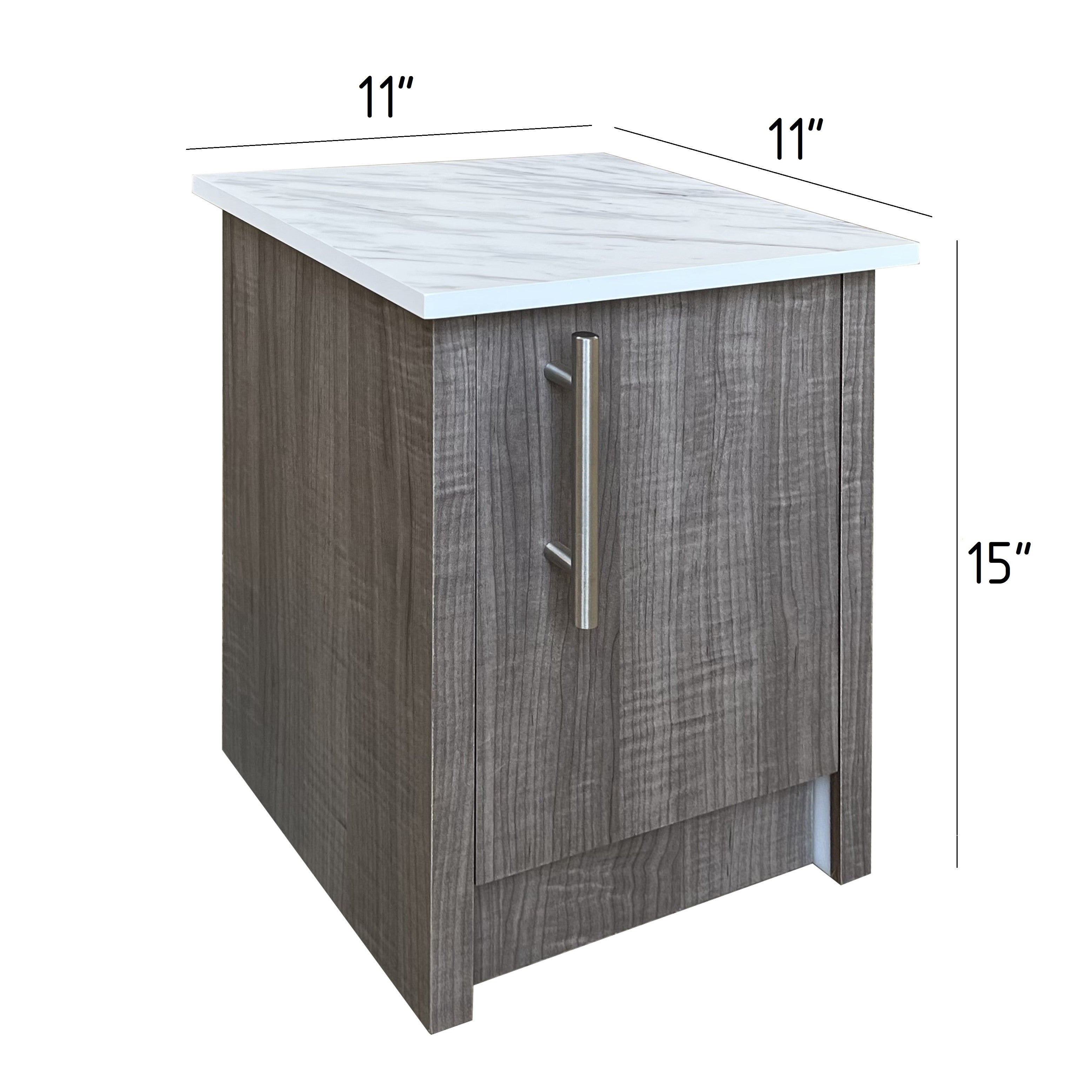 Waterproof, Weather Resistant Small Sample Kitchen Cabinet 11 in. W, 11 in. D, 15 in. H.